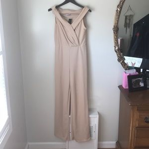Tan jumpsuit